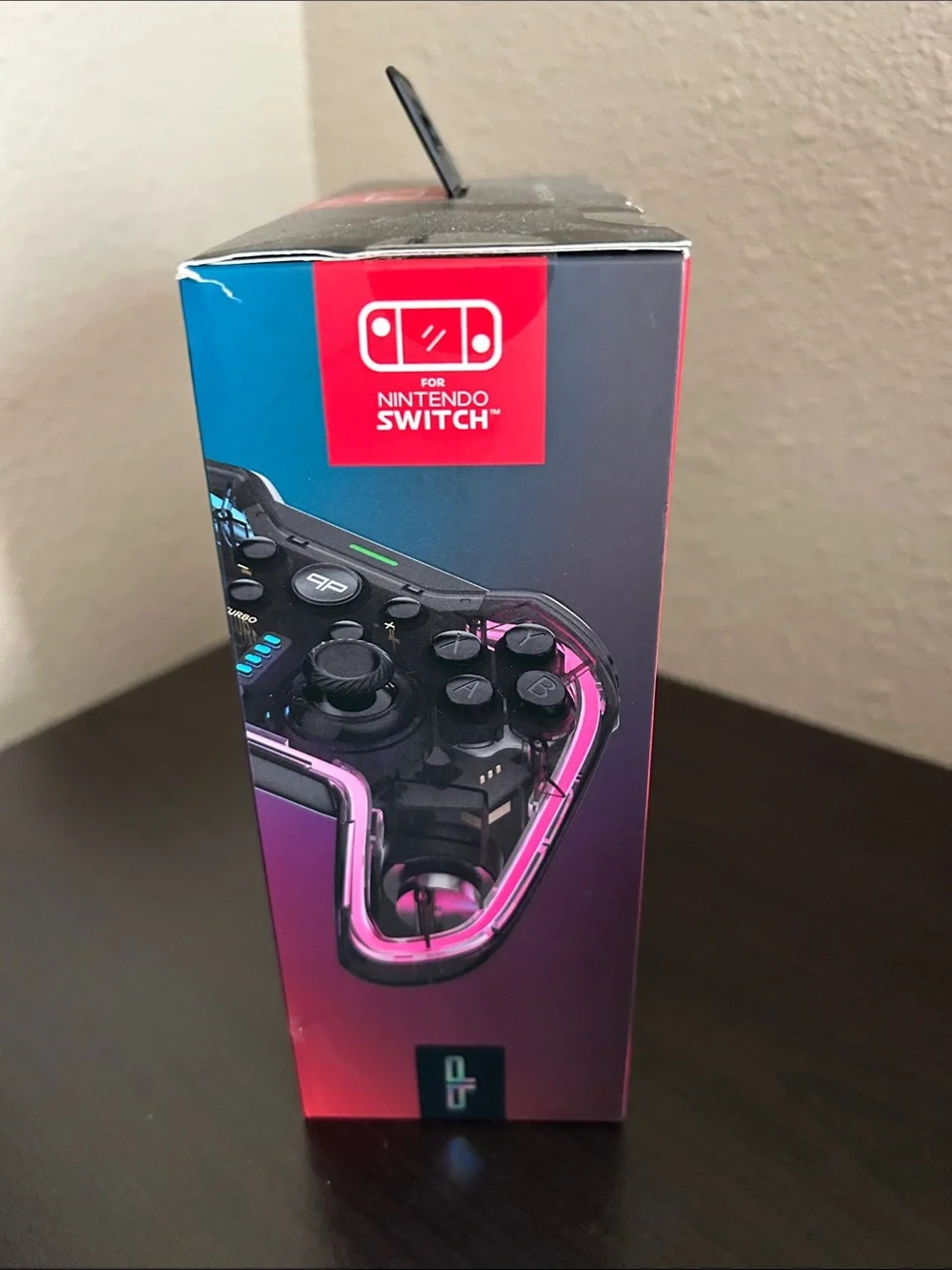 Press Play Wireless LED Gaming Remote with Green LED Accent